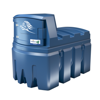 Cuve Bluemaster® de stockage AdBlue® 2500L à 9000L en polyéthylène double paroi avec système de régulation de température